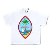 White guam coat of arms souvenir gift flag chamorro t shirt Urban Heavy Tee - linhVisuals