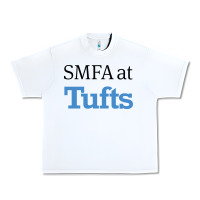 White SMFA at Tufts Urban Heavy Tee - linhVisuals