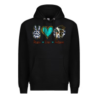 Black Peace Love Indians Premium Hoodie - Jasminsmagicworld