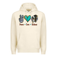 Tofu Peace Love Indians Premium Hoodie - Jasminsmagicworld