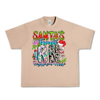 Burro Santa's Favorite RN Registered Nurse Urban Heavy Tee - CowhideDigitalArt