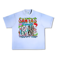 Grape Ice Santa's Favorite RN Registered Nurse Urban Heavy Tee - CowhideDigitalArt