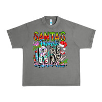 Tornado Santa's Favorite RN Registered Nurse Urban Heavy Tee - CowhideDigitalArt