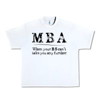 White mba graduation gifts when your bs can't take you further Urban Heavy Tee - linhVisuals