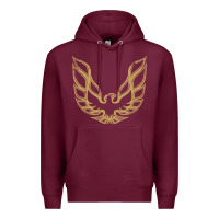 Burgundy Trans Am Premium Hoodie - maiPhamDesign