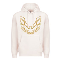 Pale Pink Trans Am Premium Hoodie - maiPhamDesign