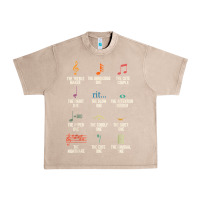 French Oak musical notes symbol definition   humor musician t shirt Urban Heavy Tee - linhVisuals