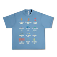 Pebble Blue musical notes symbol definition   humor musician t shirt Urban Heavy Tee - linhVisuals