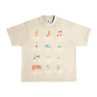 Sandshell musical notes symbol definition   humor musician t shirt Urban Heavy Tee - linhVisuals