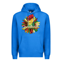 True Royal juneteenth fist sunflower Premium Hoodie - BarkalooDesign