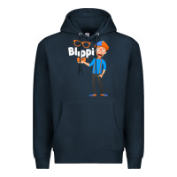 Navy Kids Cartoon Blippis funny Premium Hoodie - maiPhamDesign