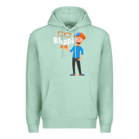 Seafoam Kids Cartoon Blippis funny Premium Hoodie - maiPhamDesign