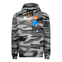 Slate Camo Kids Cartoon Blippis funny Premium Hoodie - maiPhamDesign