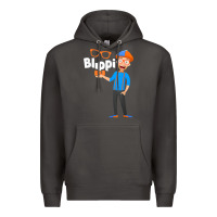 Smoke Kids Cartoon Blippis funny Premium Hoodie - maiPhamDesign