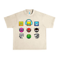 Sandshell geometry dash insane Urban Heavy Tee - linhVisuals
