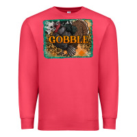 Cardinal thanksgiving turkey gobble with background Premium Sweatshirt - RanaPortraitStore