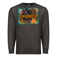 Smoke thanksgiving turkey gobble with background Premium Sweatshirt - RanaPortraitStore