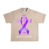 French Oak pancreatic cancer t shirtfaith hope love pancreatic cancer warrior t s Urban Heavy Tee - linhVisuals