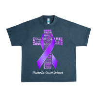 Midnight Navy pancreatic cancer t shirtfaith hope love pancreatic cancer warrior t s Urban Heavy Tee - linhVisuals