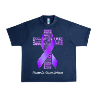 Navy pancreatic cancer t shirtfaith hope love pancreatic cancer warrior t s Urban Heavy Tee - linhVisuals