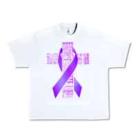White pancreatic cancer t shirtfaith hope love pancreatic cancer warrior t s Urban Heavy Tee - linhVisuals