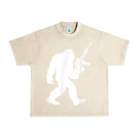 Sandshell bigfoot with rifle sasquatch 2nd amendment gun t shirt Urban Heavy Tee - linhVisuals