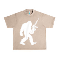 French Oak bigfoot with rifle sasquatch 2nd amendment gun t shirt Urban Heavy Tee - linhVisuals