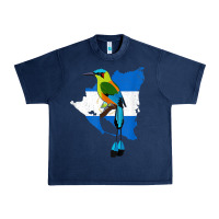 Navy nicaragua guardabarranco, nicaragua t shirt Urban Heavy Tee - linhVisuals