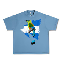 Pebble Blue nicaragua guardabarranco, nicaragua t shirt Urban Heavy Tee - linhVisuals