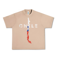 Burro chilean map and flag   distressed chile souvenir t shirt Urban Heavy Tee - linhVisuals
