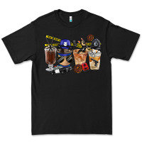 Black Police Coffee Cups Premium Tee - FaDigitalArtStudio