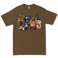 Cacao Police Coffee Cups Premium Tee - FaDigitalArtStudio