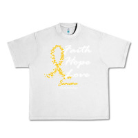 Lunar Rock sarcoma awareness t  shirt sarcoma awareness faith hope love   in this Urban Heavy Tee - linhVisuals