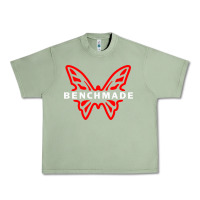 Oil Green Benchmade Urban Heavy Tee - linhVisuals