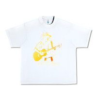White Kenny Chesney Fresh Design Urban Heavy Tee - linhVisuals