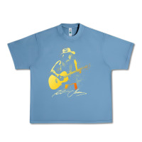 Pebble Blue Kenny Chesney Fresh Design Urban Heavy Tee - linhVisuals