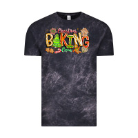 Cloud Black Christmas Baking Crew Vintage Tee - CowhideDigitalArt