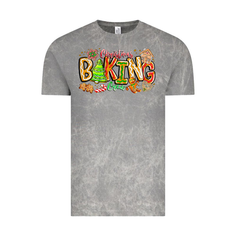Christmas Baking Crew Vintage Tee by CowhideDigitalArt | Teevron