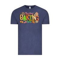 Vintage Denim Christmas Baking Crew Vintage Tee - CowhideDigitalArt