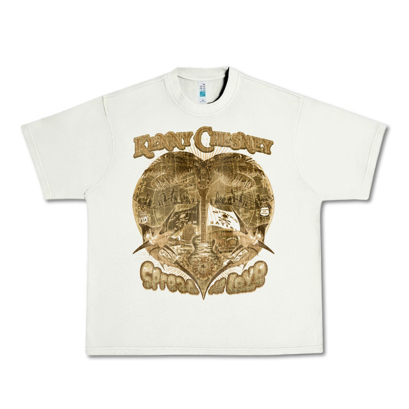 Kenny Chesney Vintage Art Urban Heavy Tee by linhVisuals | Teevron