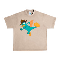 French Oak perry the platypus Urban Heavy Tee - linhVisuals