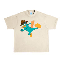 Sandshell perry the platypus Urban Heavy Tee - linhVisuals