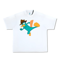 White perry the platypus Urban Heavy Tee - linhVisuals