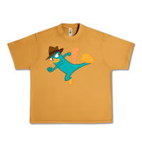 Peanut Butter perry the platypus Urban Heavy Tee - linhVisuals