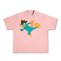 Salmon perry the platypus Urban Heavy Tee - linhVisuals
