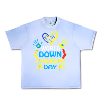 Grape Ice world down syndrome day t shirt support and awareness 3.21 t shirt Urban Heavy Tee - linhVisuals