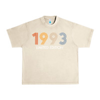 Sandshell retro 29 years vintage 1993 limited edition 29th birthday t shirt Urban Heavy Tee - linhVisuals