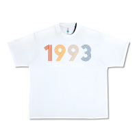 White retro 29 years vintage 1993 limited edition 29th birthday t shirt Urban Heavy Tee - linhVisuals