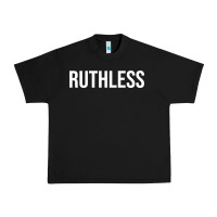 Black ruthless sweatshirt Urban Heavy Tee - linhVisuals