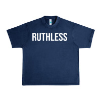 Navy ruthless sweatshirt Urban Heavy Tee - linhVisuals